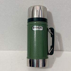 Stanley Aladdin - 24 oz Wide Mouth Thermos #A-1350B Made in USA EUC Very Clean!